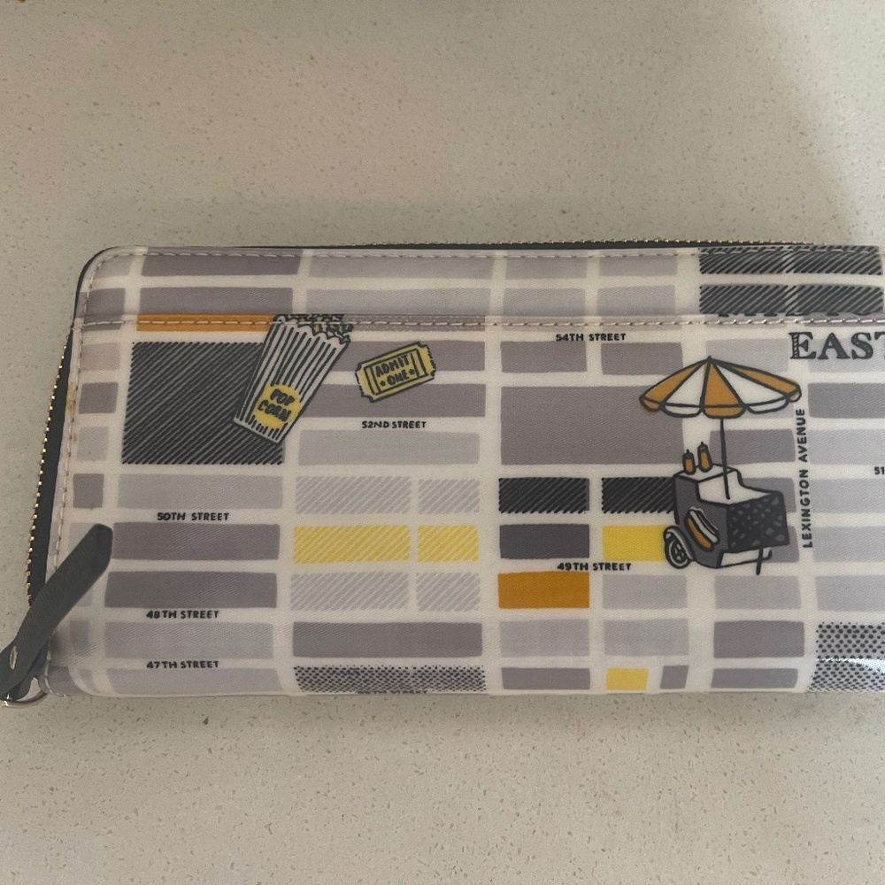 Kate spade nouveau York map wallet